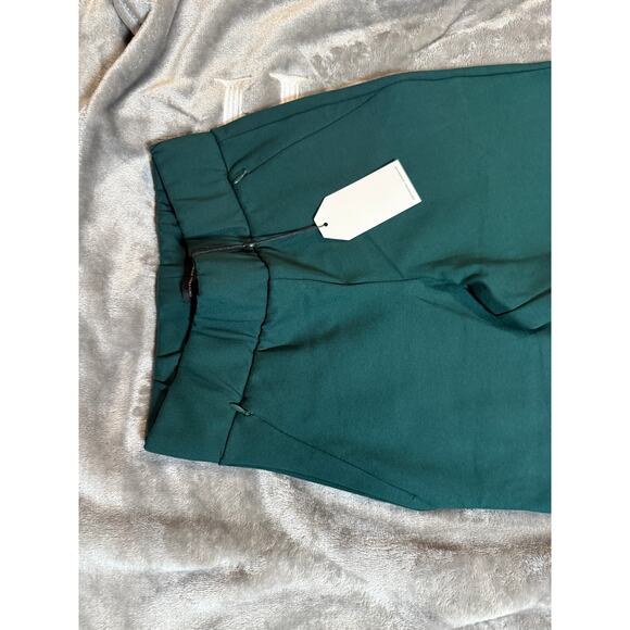 2/$30‎ NEW Universal Standard 00-0 Women Green Straight Leg Elastic Pants Pocket - Picture 4 of 11